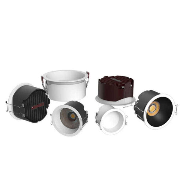 Đèn âm trần đặc biệt 12w ( TDL-DB01-12 ) Ø85mm Thành Đạt Led